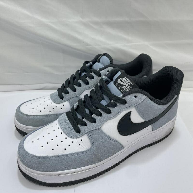 【中古】NIKE AIR FORCE 1 LOW 大きさ27糎 IF6205-400 \"SUEDE PACK\"" LIGHT ARMORY BLUE/WHITE/ANTHRACITE ナイキ エアフォースワン[19]"