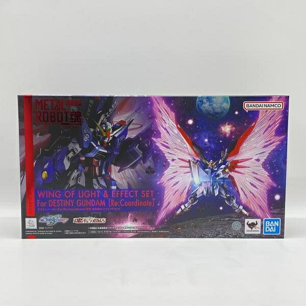 【中古】未開封）METAL ROBOT魂 ＜SIDE MS＞ デスティニーガンダム[Re:Coordinate]専用 光の翼＆エフェクトセット[24]｜お宝創庫
