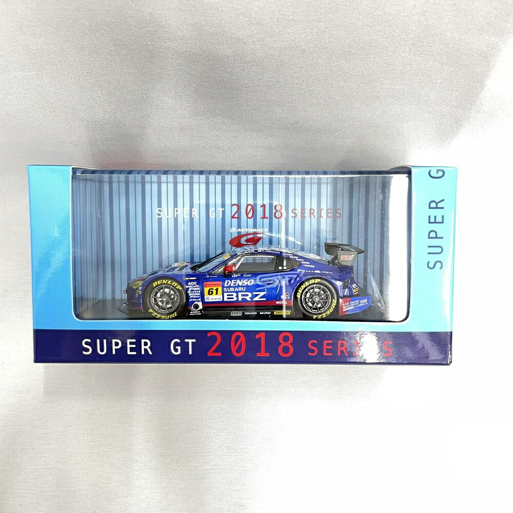 【中古】1/43 ｴﾌﾞﾛ SUBARU BRZ R\u0026D SPORT SUPER GT GT300 2018 No.61[79]