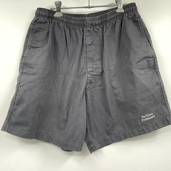 【中古】The Ennoy Professional 22SS イージーショートパンツ 大きさM 黒いこと エンノイ[17]