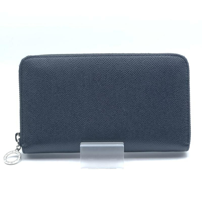 【中古】BVLGARI ラウンドファスナーロングウォレット ▲小銭入れ汚れ有り　ブルガリ[17]｜お宝創庫
