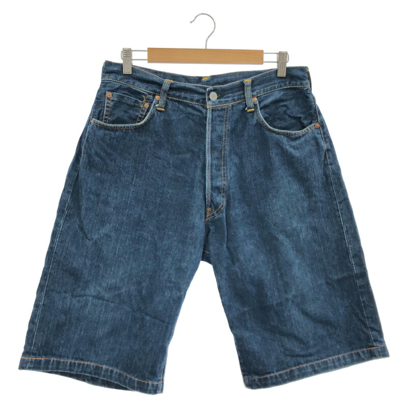 【中古】EVISU 2001 ジーンズさる股引き 大きさ36 エヴィス[24]