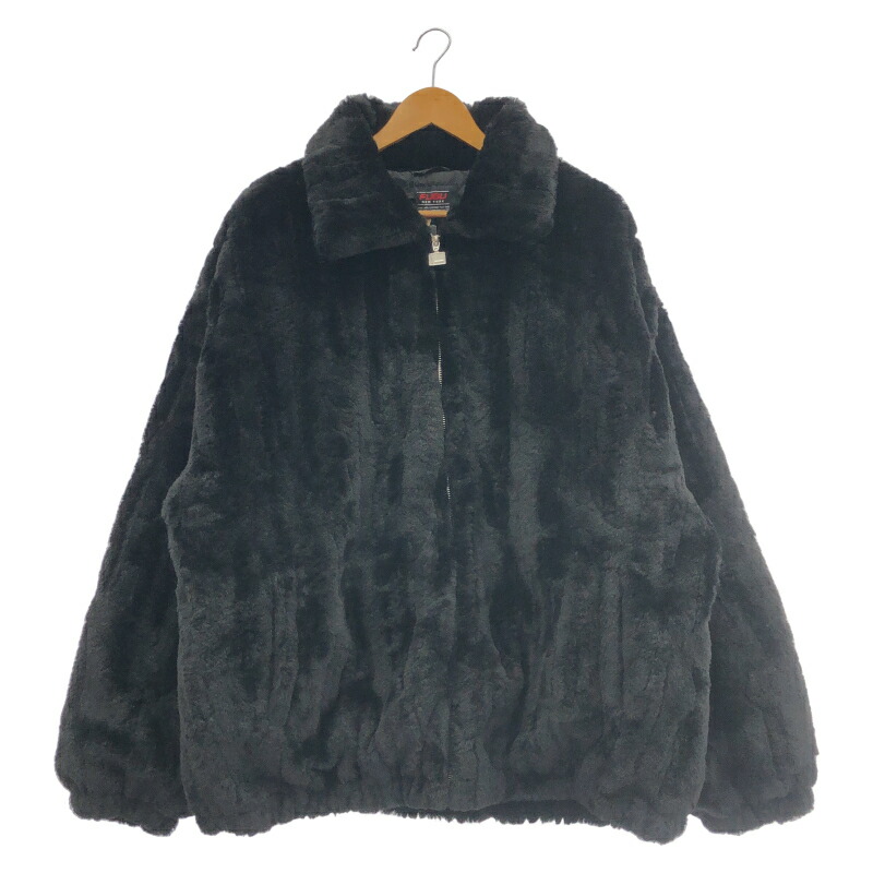 【中古】FUBU エコファーブルゾン XXL BLACK[79]