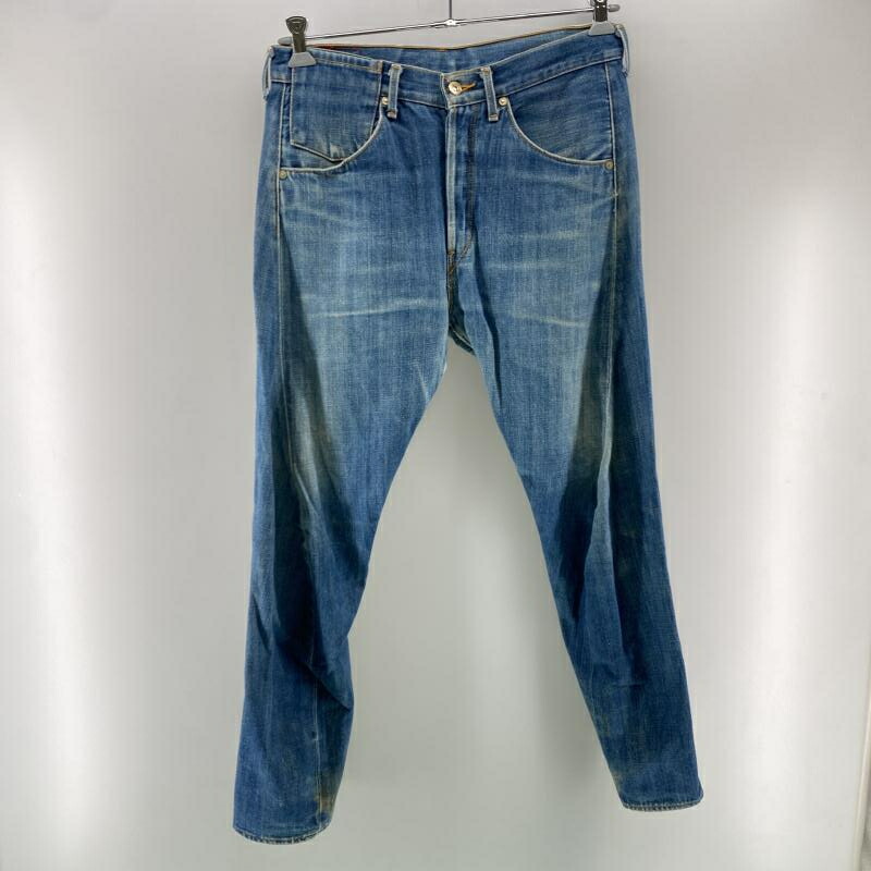 【中古】LEVI\u0027S RED 00s １st 判定基準 立体切りぬくジーンズズボン下 インディゴ W34好いかげんに △裾すれ、汚れた状態 リーヴァイズジーンズ赤いこと[24]