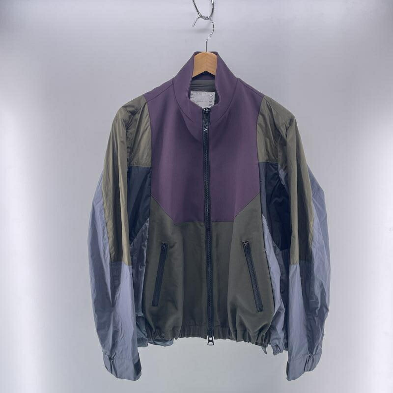 【中古】SACAI Matelasse Twill Mix Blouson 大きさ1 サカイ[24]