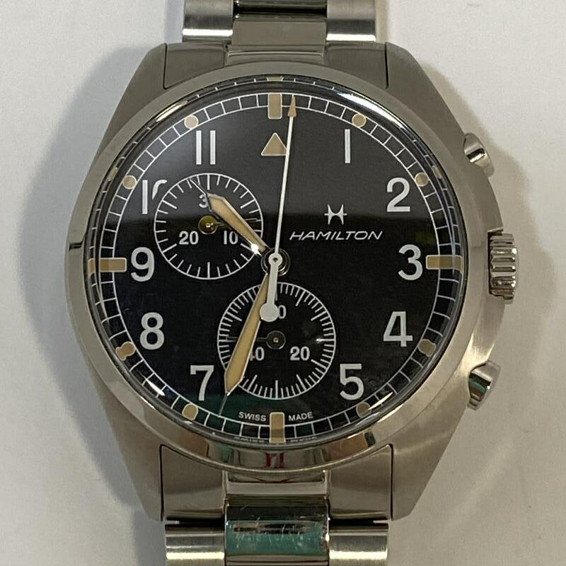 【中古】HAMILTON カーキアビエーション 飛行士開拓者 H76522131 ハミルトン[24]