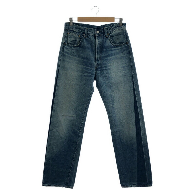 【中古】LEVI\u0027S 501XX 1955 ジーンズズボン下 大きさW30L32 50155-0097[91]