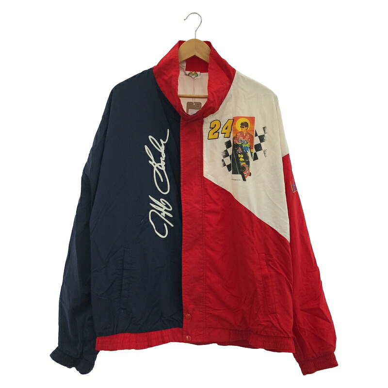【中古】SPEED ZONE ナイロン上衣 XL トリコロール色合い 機敏さ地域[10]