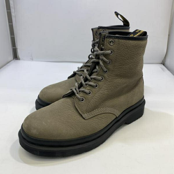 【中古】Dr.Martens 8 広座敷 1460 MILLED NUBUCK LEATHER LACE UP 薄墨色 大きさUk8 31129059 お医者さんマーチン[24]
