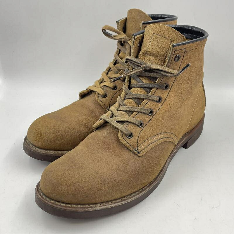 【中古】RED WING 黒いことスミス 細工物ブーツ 赤銅色 大きさ26.5珊 9162 レッドウィング[24]