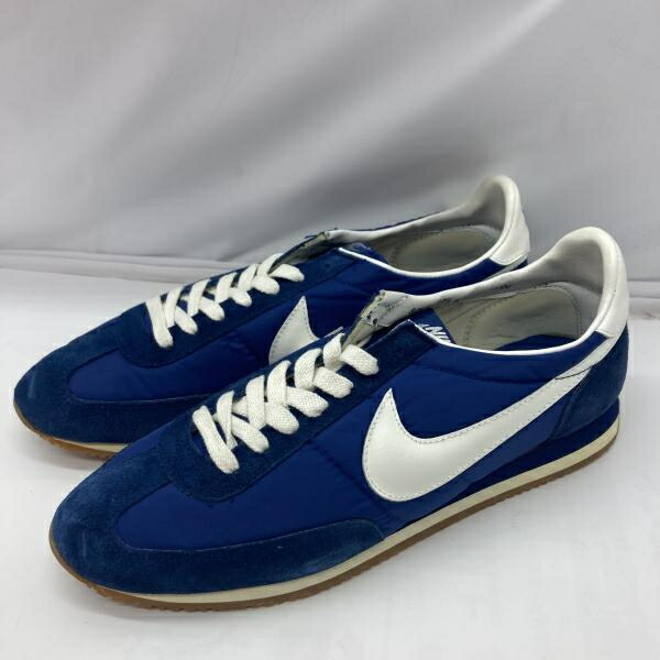 【中古】80s NIKE 香港製 オセアニア サイズ13 1/2 ブルー △硬化､スエード擦れあり[19]｜お宝創庫