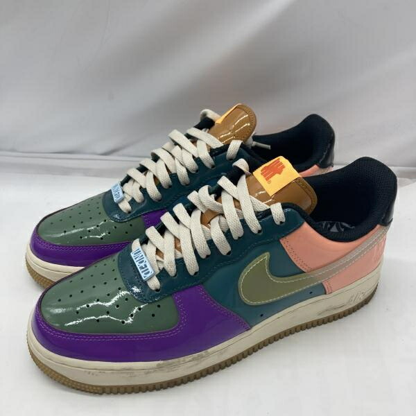 【中古】NIKE AIR FORCE 1 SP UNDEFEATED 大きさ27糎 DV5255-500 マルチ色合い ナイキ[19]