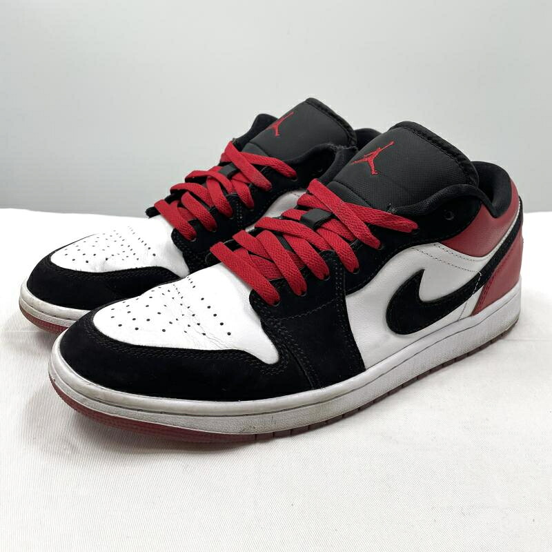 【中古】Nike Air Jordan 1 Low SE \"Black Toe\"" 28糎 IB8971-106 スニーカー ナイキ エアジョーダン1[17]"
