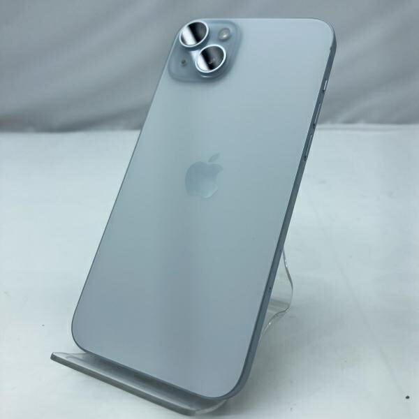 【中古】【SIMﾌﾘｰ】Apple iPhone 15 Plus 128GB 青色 A3093 MU0D3J/A かっこ良い電話機[19]