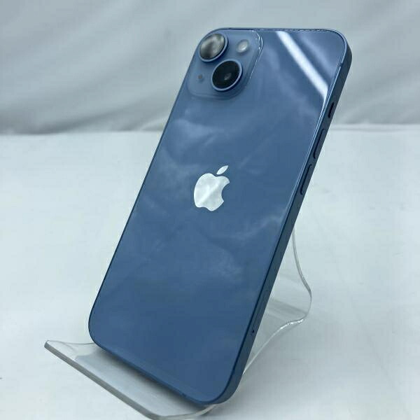 【中古】【SIM無償性】Apple iPhone 14 128GB 青色 A2281 MPVJ9J/A かっこ良い電話機[19] スマートフォン・タブレット-スマートフォン本体