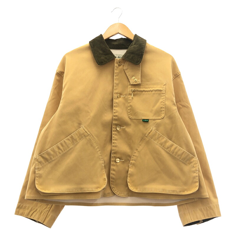 【中古】L.L.Bean プロスペクトハーバー 活動の領域厚地の外套 大きさM 駱駝 6175-3136 エルエルビーン[19]