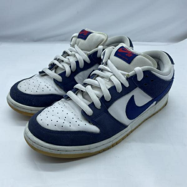 【中古】NIKE SB DUNK LOW Los Angeles Dodgers SB ローカットスニーカー 大きさ28糎 青色 DO9395-400 ナイキ[19]
