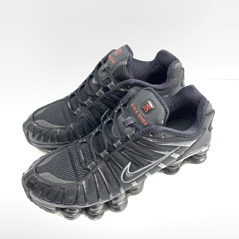 【中古】NIKE Shox TL Black/Metallic 27.5糎 AV3595-002 ナイキ[92]