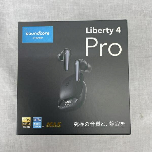 【中古】ANKER Soundcore Liberty 4 PRO 黒[91]｜お宝創庫