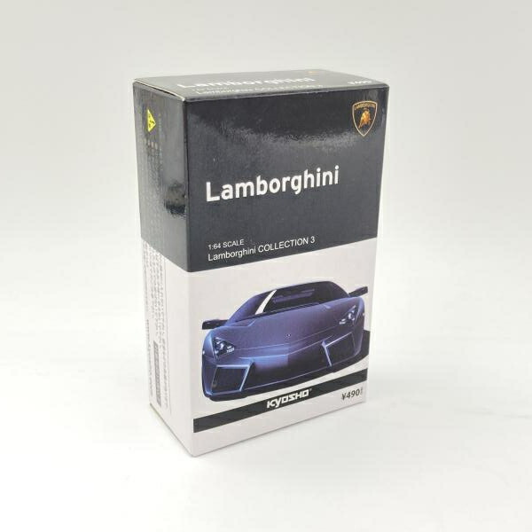 【中古】京商 1/64 ムルシエラゴ LP670-4 スーパーヴェローチェ つや消し黒いこと ときめきショッピングセンター制限事項[6]