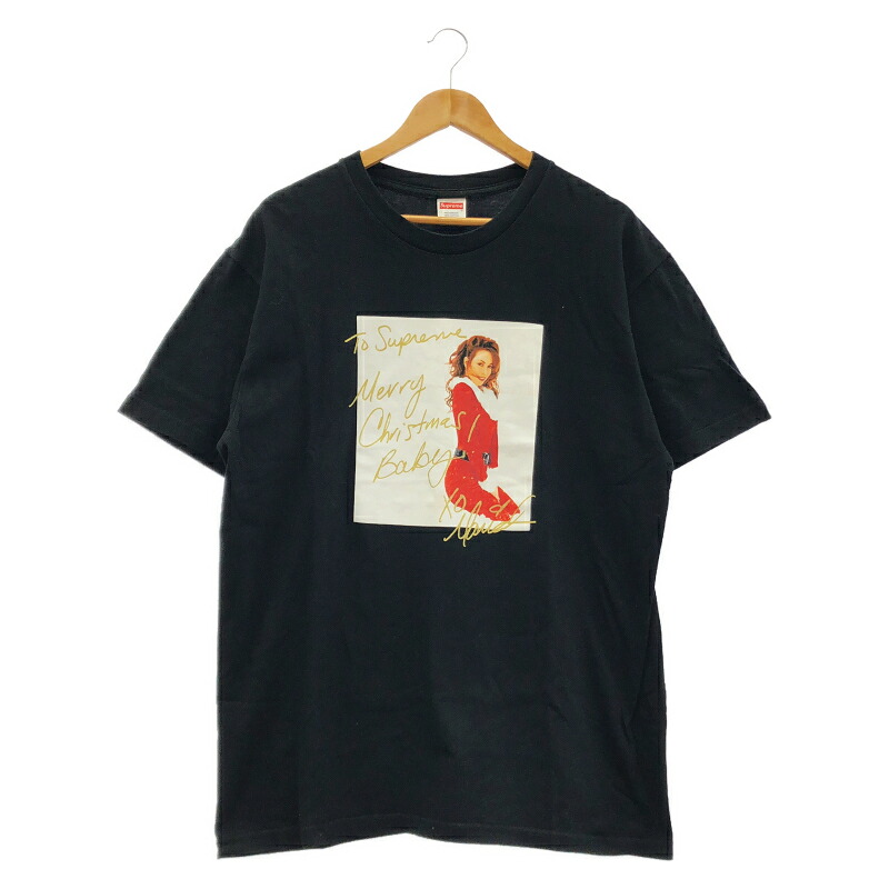 【中古】SUPREME Mariah Carey Tee L 黒いこと シュプリーム[10]
