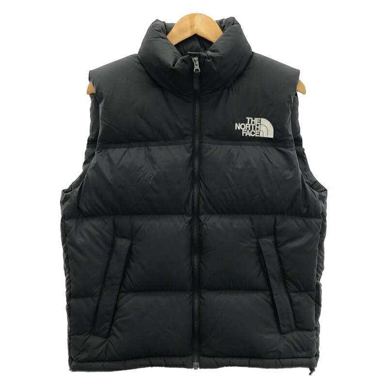【中古】THE NORTH FACE ヌプシベスト S ND92338 黒いこと ザノースフェイス[92]
