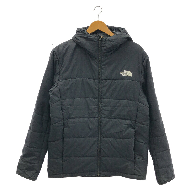 【中古】THE NORTH FACE リバーシブルエニータイムインサレーテッドフーディ サイズL ブラック NY82180 ノースフェイス[19]｜お宝創庫