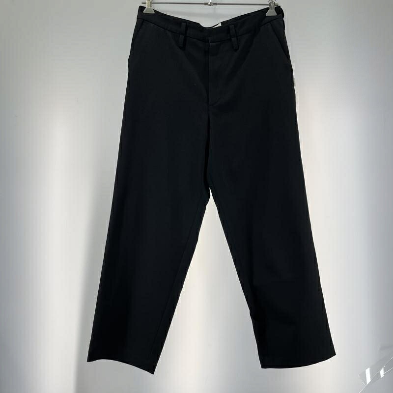 【中古】W)TAPS CREASE DL/TROUSERS/POLY.TWILL BLK 大きさX03 231TQDT-PTM01 ダブルタップス ボトムス[19]