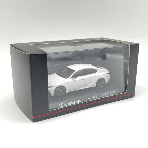 【中古】京商 1/43 レクサス IS350 F SPORT ホワイトノーヴァガラスフレーク[6]｜お宝創庫