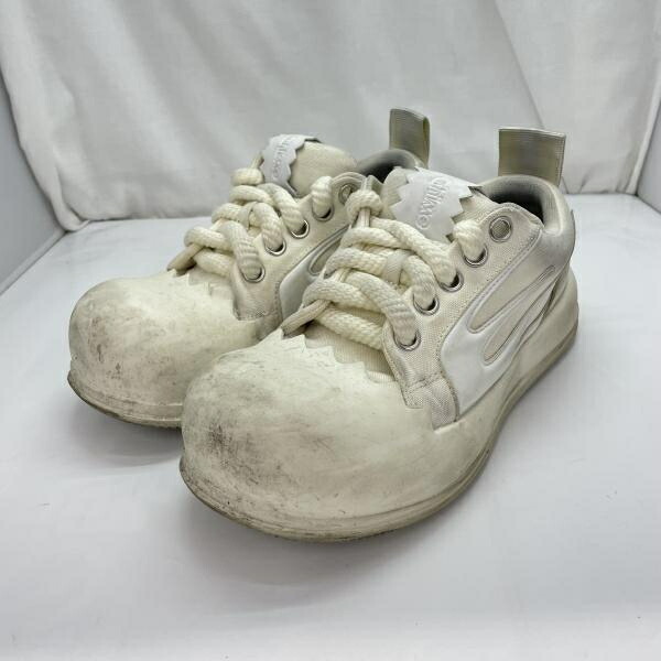 【中古】rhime ASTROPOD ローカットスニーカー 27.5糎 白 AP200000 箱あり 菩提樹[91]