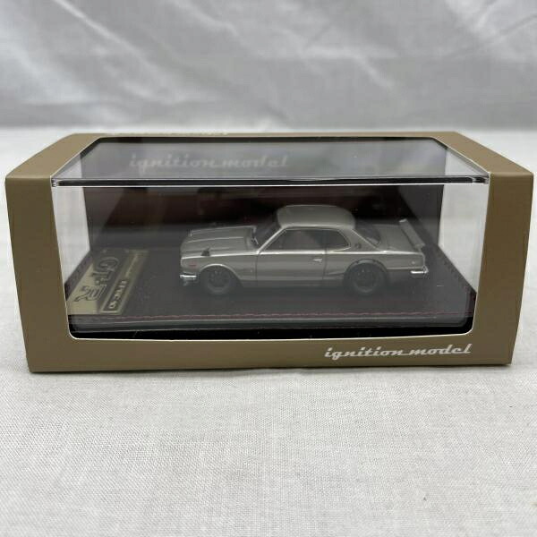 【中古】1/64 イグニッションモデル Nissan Skyline 2000 GT-R (KPGC10) Silver[91]