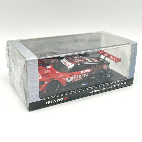 【中古】ぴかぴか光る 1/43 Niterra MOTUL Z(GT500 SUPER GT 2023 Rd.1 OKAYAMA 2nd place)[6]