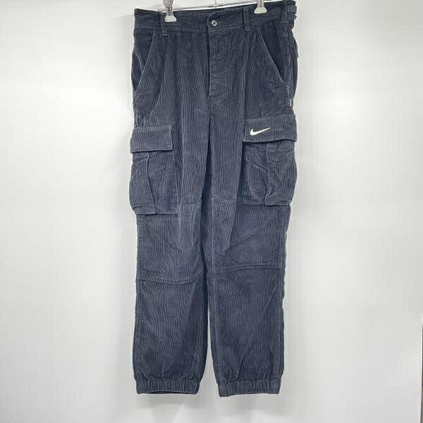 【中古】Supreme22SS×NIKE Arc Corduroy Cargo Pant 大きさS 黒いこと DM1779-010 シュプリーム ナイキ[17]