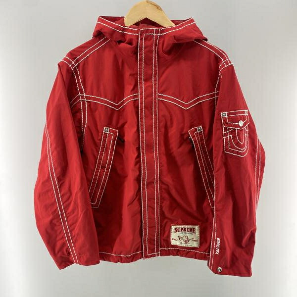 【中古】Supreme×True Religion 22FW GORE-TEX Shell Jacket 赤いこと 大いさS シュプリーム[24]