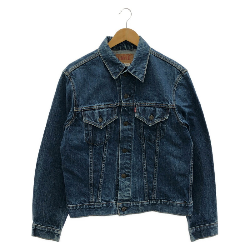 【中古】70s LEVI\u0027S 70505 両面スモールe 裏目じるし525[79]
