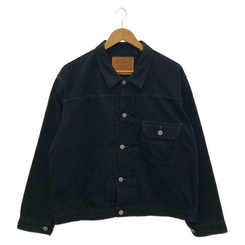 【中古】LEVI\u0027S VINTAGE CLOTHING TYPE I 506XX ジーンズ上衣 後染め Size42[79]
