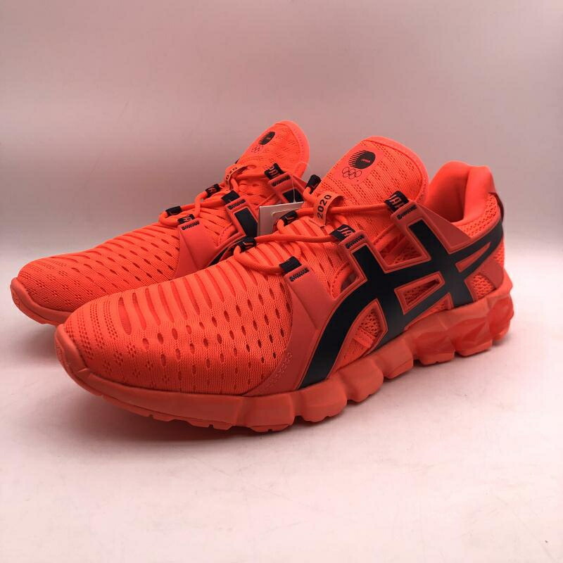 【中古】asics GEL-QUANTUM 90 TYO SUNRISE RED/MIDNIGHT 26.5糎 102A441 スニーカー アシックス[17]