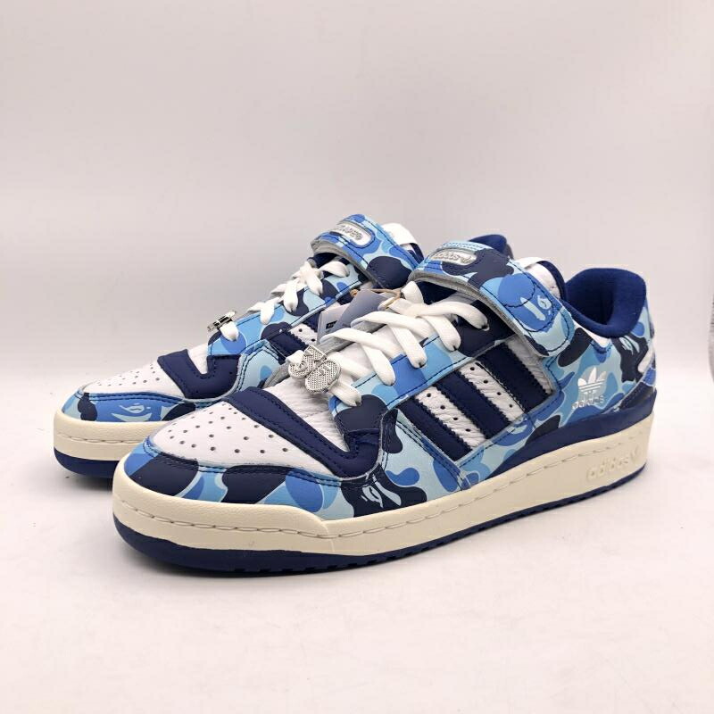 【中古】A BATHING APE × adidas Forum 84 Low 30th Anniversary \