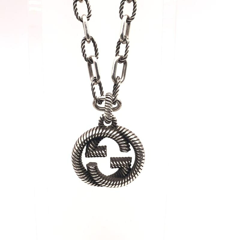 【中古】GUCCI インターロッキングG ネックレス 604156　グッチ[17]｜お宝創庫 32,110円