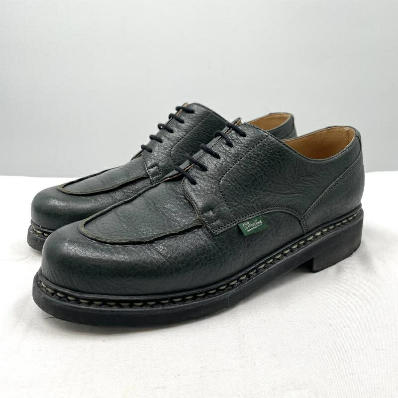 【中古】Paraboot CHAMBORD TEX 大きさ7 1/2 カーキ 203828[17]