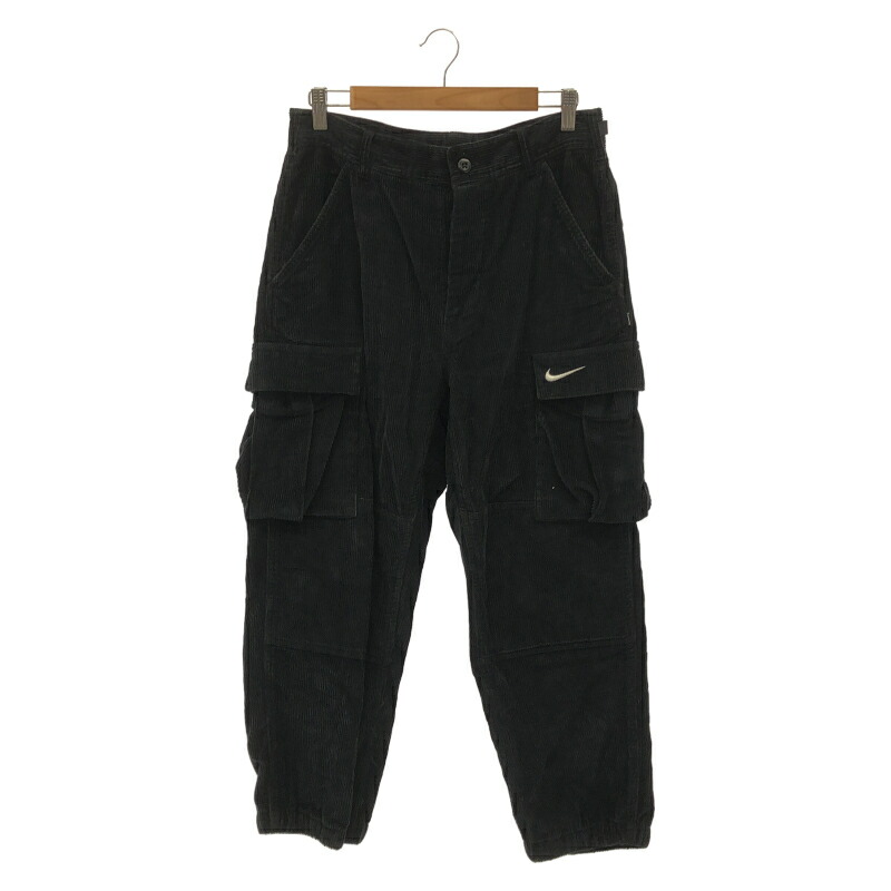 【中古】SUPREME × NIKE Arc Corduroy Cargo Pant S 黒いこと シュプリーム ナイキ[10]