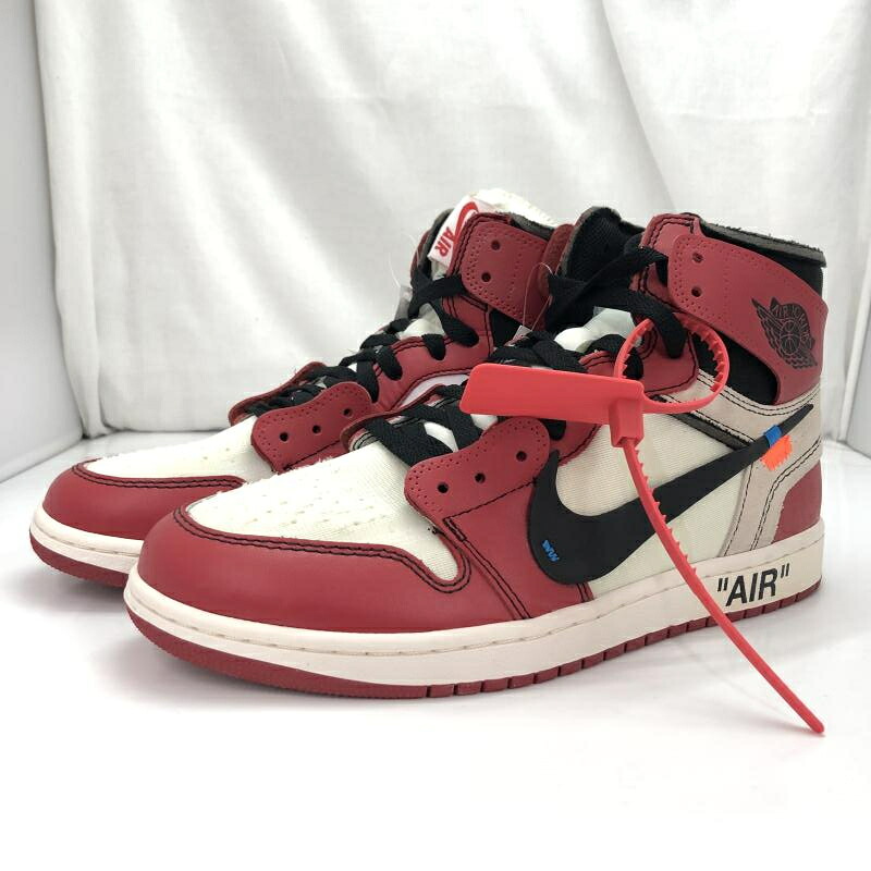 【中古】NIKE × Off-White AIR JORDAN 1 Retro High The Ten \