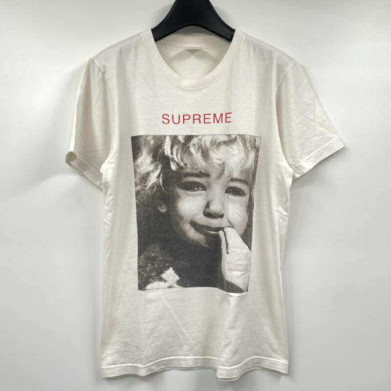 【中古】Supreme15AW Crybaby Tee 大きさS 白いこと シュプリーム[17]
