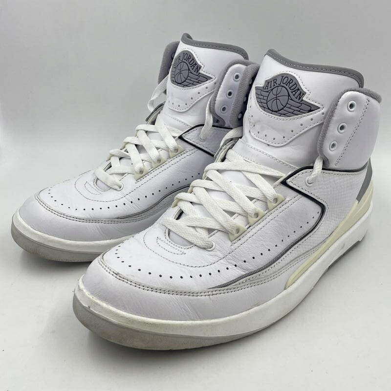 【中古】NIKE AIR JORDAN2 White and Cement 27.5 DR8884-100 ナイキ 大気圏 ジョーダン[24]