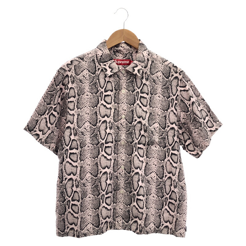 【中古】Supreme 24SS Snake S/S Shirt 蛇[79]