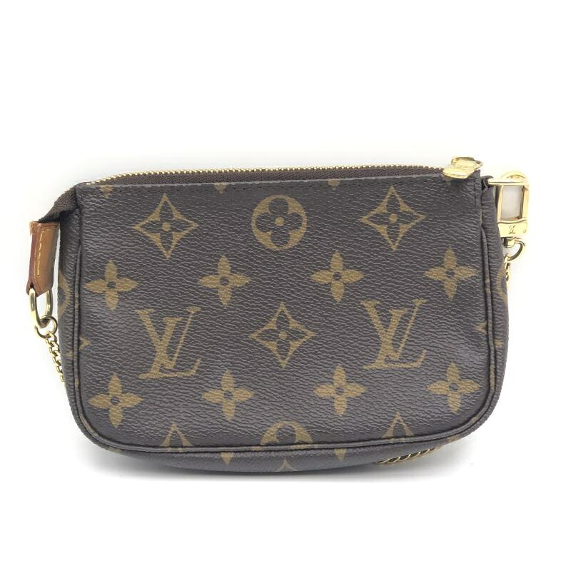 【中古】Louis Vuitton モノグラム ミニ･ポシェット･アクセソワール M58009 ルイヴィトン[17]
