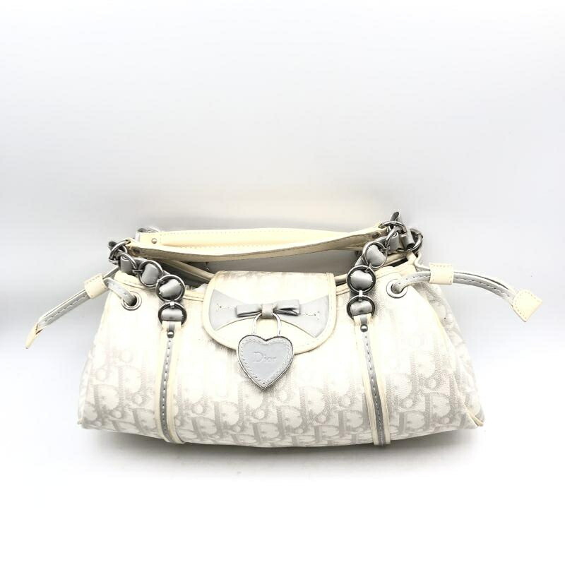 【中古】ChristianDior ロマンティックトロッター ハンドバック O7-BO-1OO7 ▲物質の状態思いめぐらす ディオール[17]