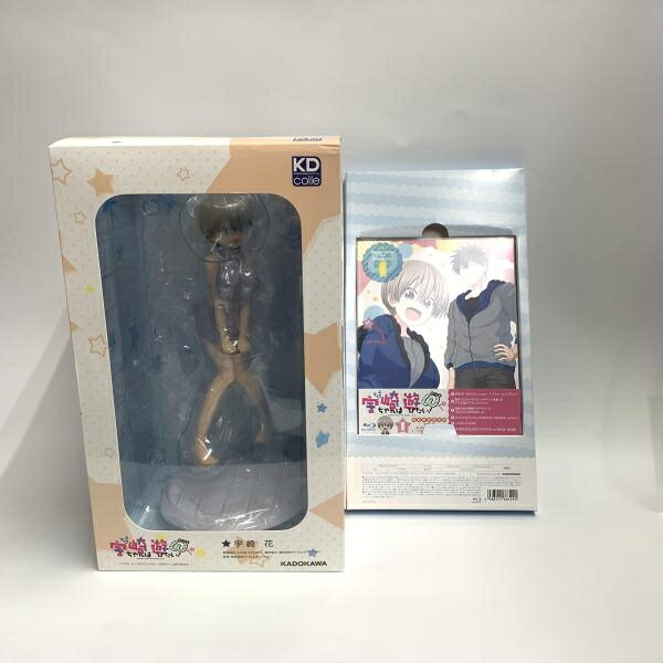 【中古】aniBD）宇崎ちゃんは遊びたい!ω 第1巻《宇崎花 -SUGOIﾆｯﾄver.- 1/7ｽｹｰﾙﾌｨｷﾞｭｱ付き完全数量限定版》 /BD[18]｜お宝創庫