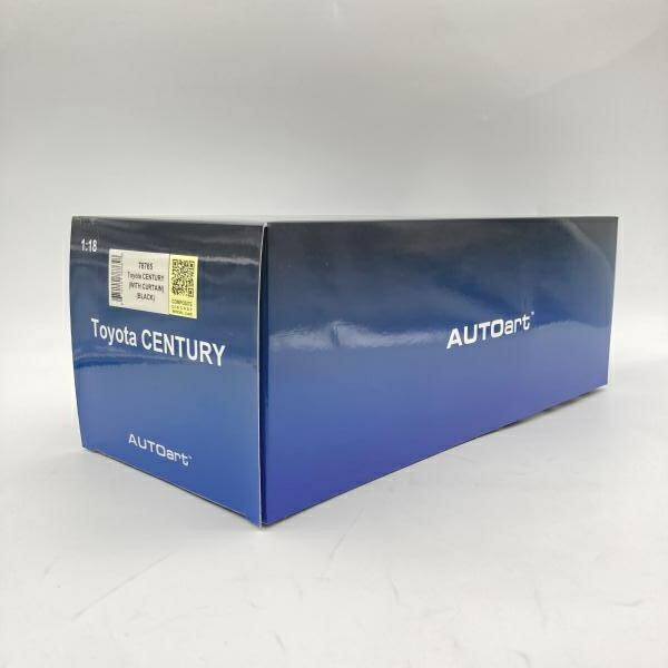 【中古】オート作物 1/18 トヨタ 世紀 WITH CURTAIN 黒いこと[6]