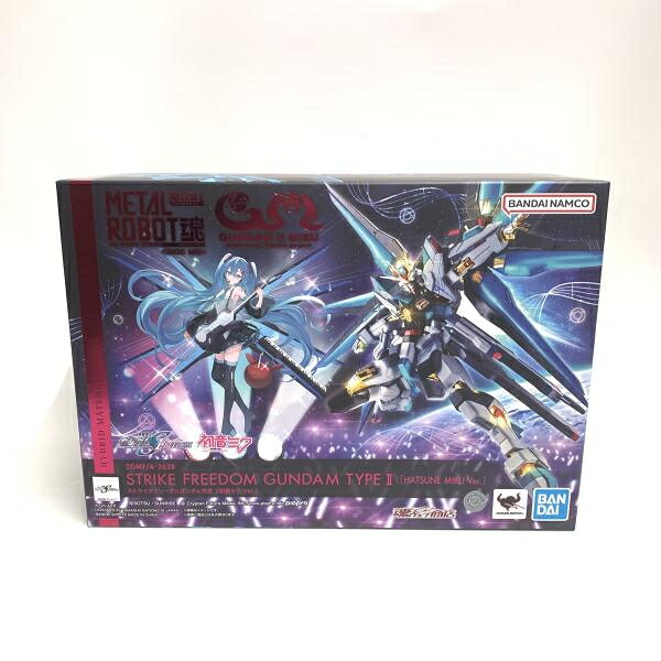 【中古】未開封)METAL ROBOT魂 ＜SIDE MS＞ ストライクフリーダムガンダム弐式 ［初音ミクVer.］[18]｜お宝創庫